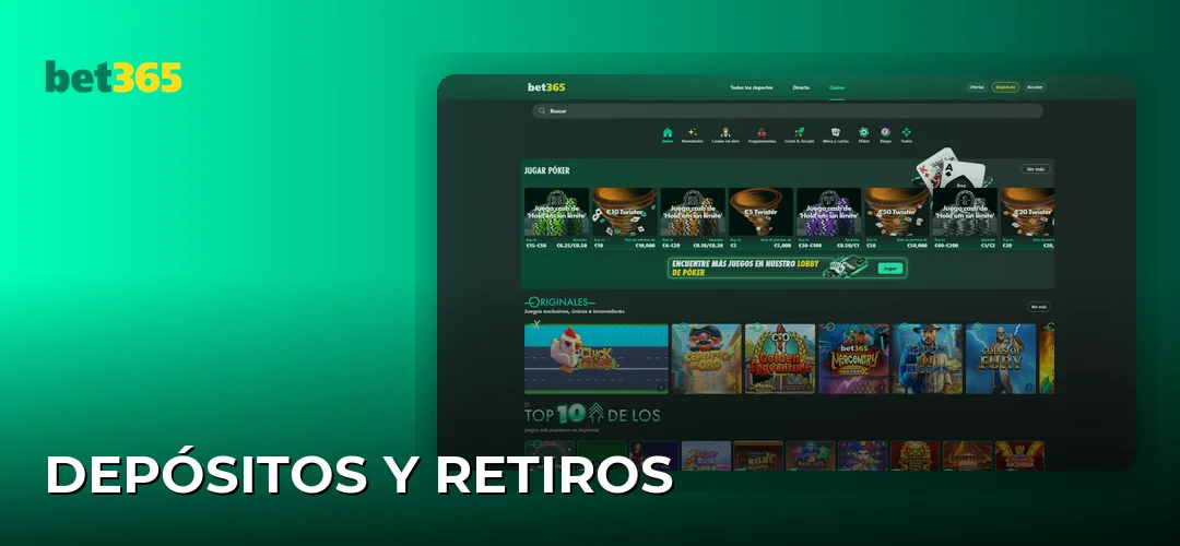 Depósitos y Retiros