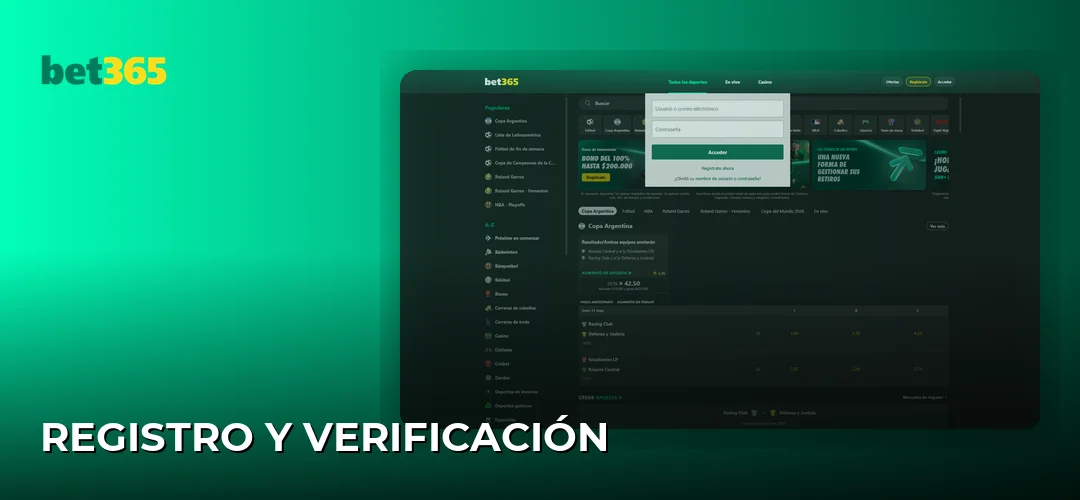 Registro y Verificación