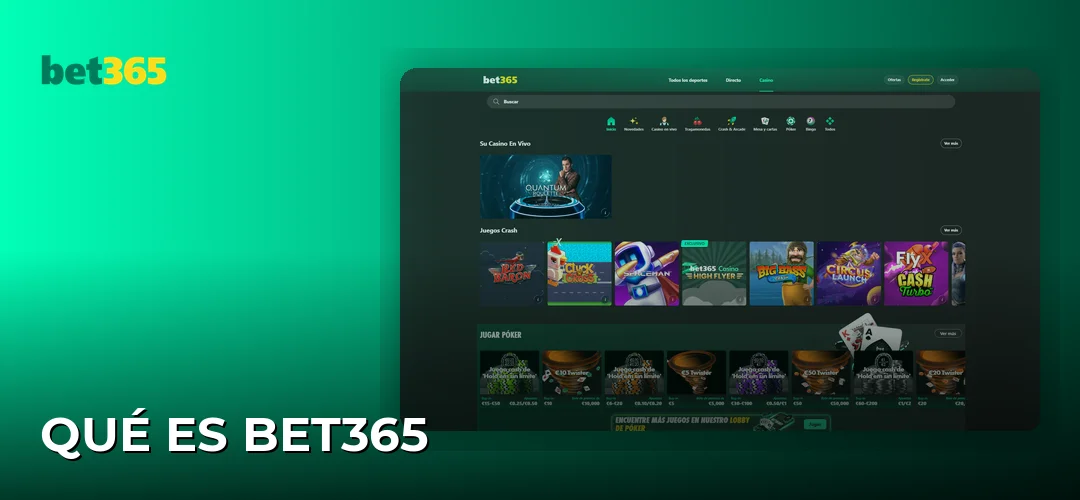 Qué es Bet365